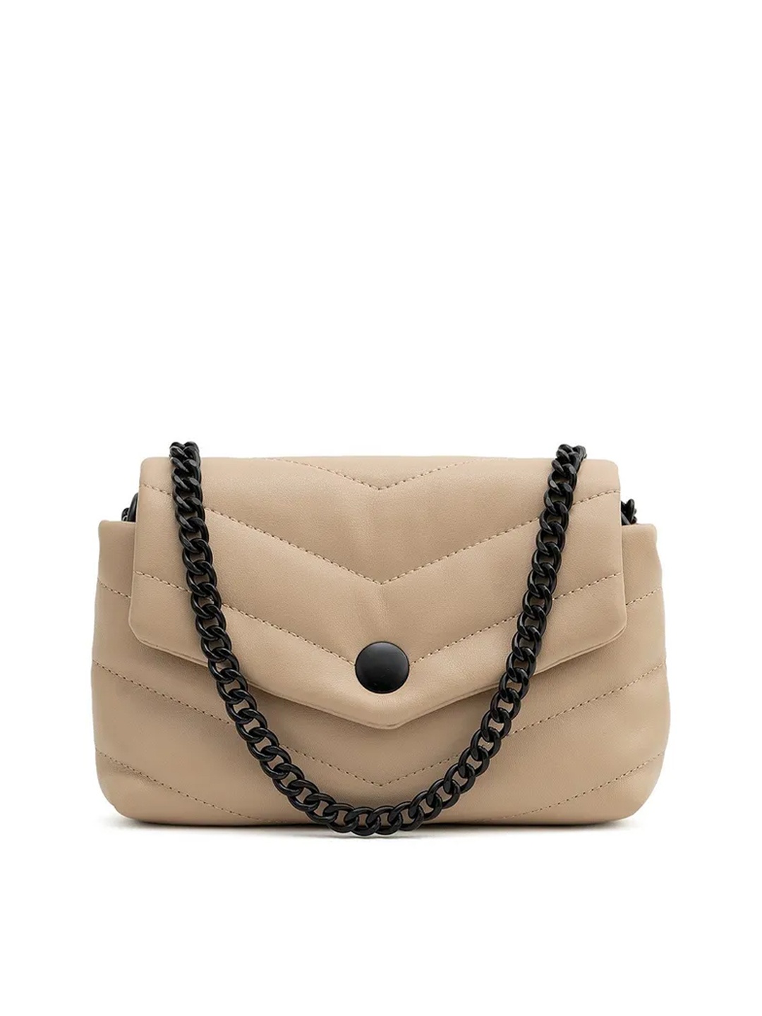 

MIRAGGIO Mia Quilted Sling Bag, Beige