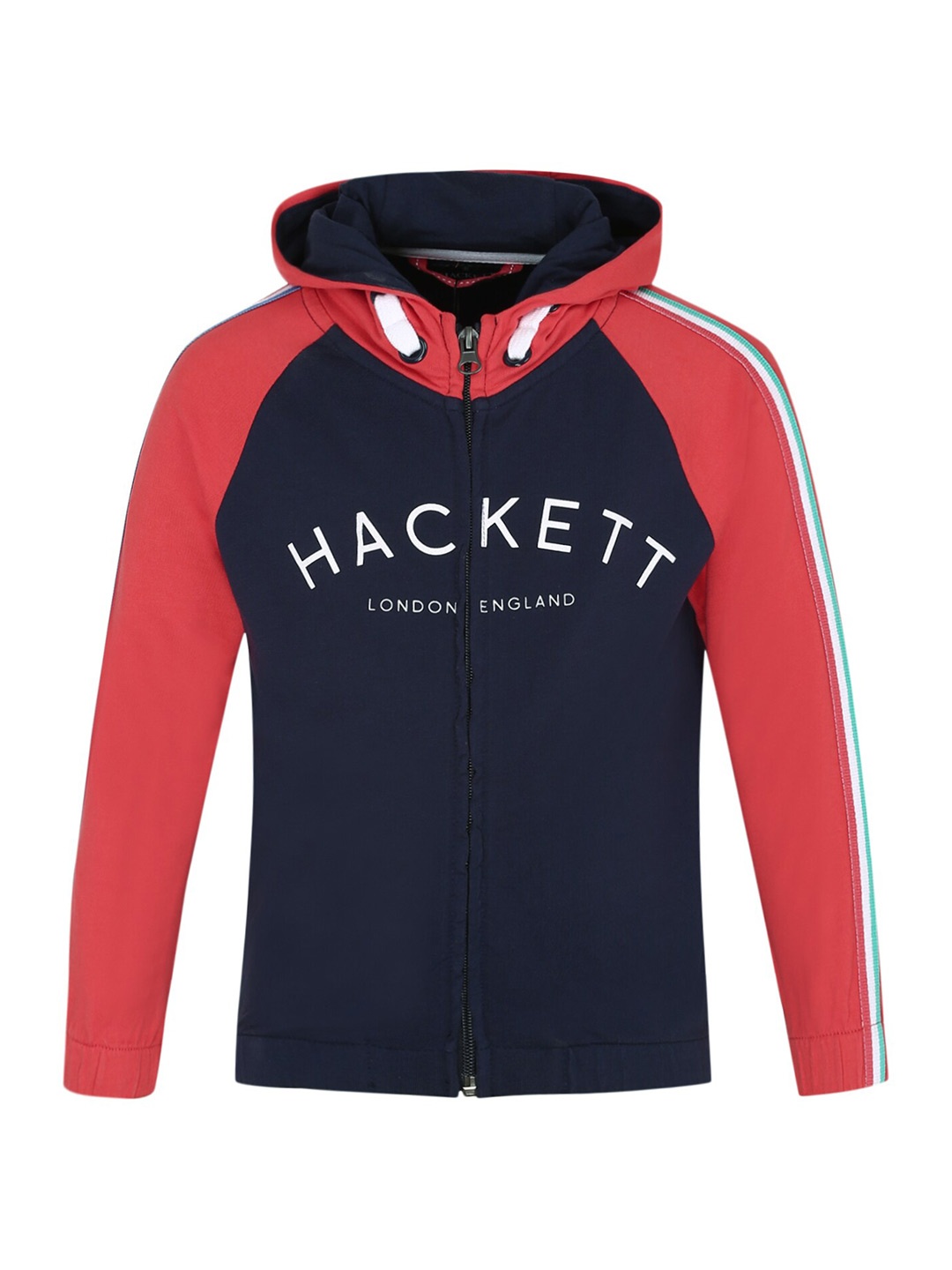 

HACKETT LONDON Boys Navy Blue Printed Sweatshirt