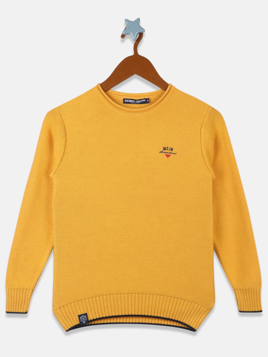 

Monte Carlo Boys Mustard Pullover