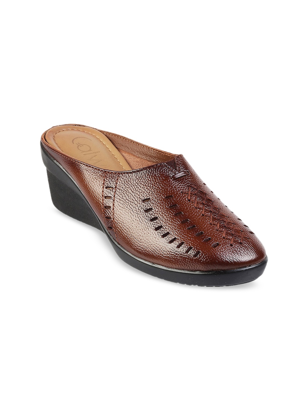 

Catwalk Women Tan Leather Slip-On Sneakers