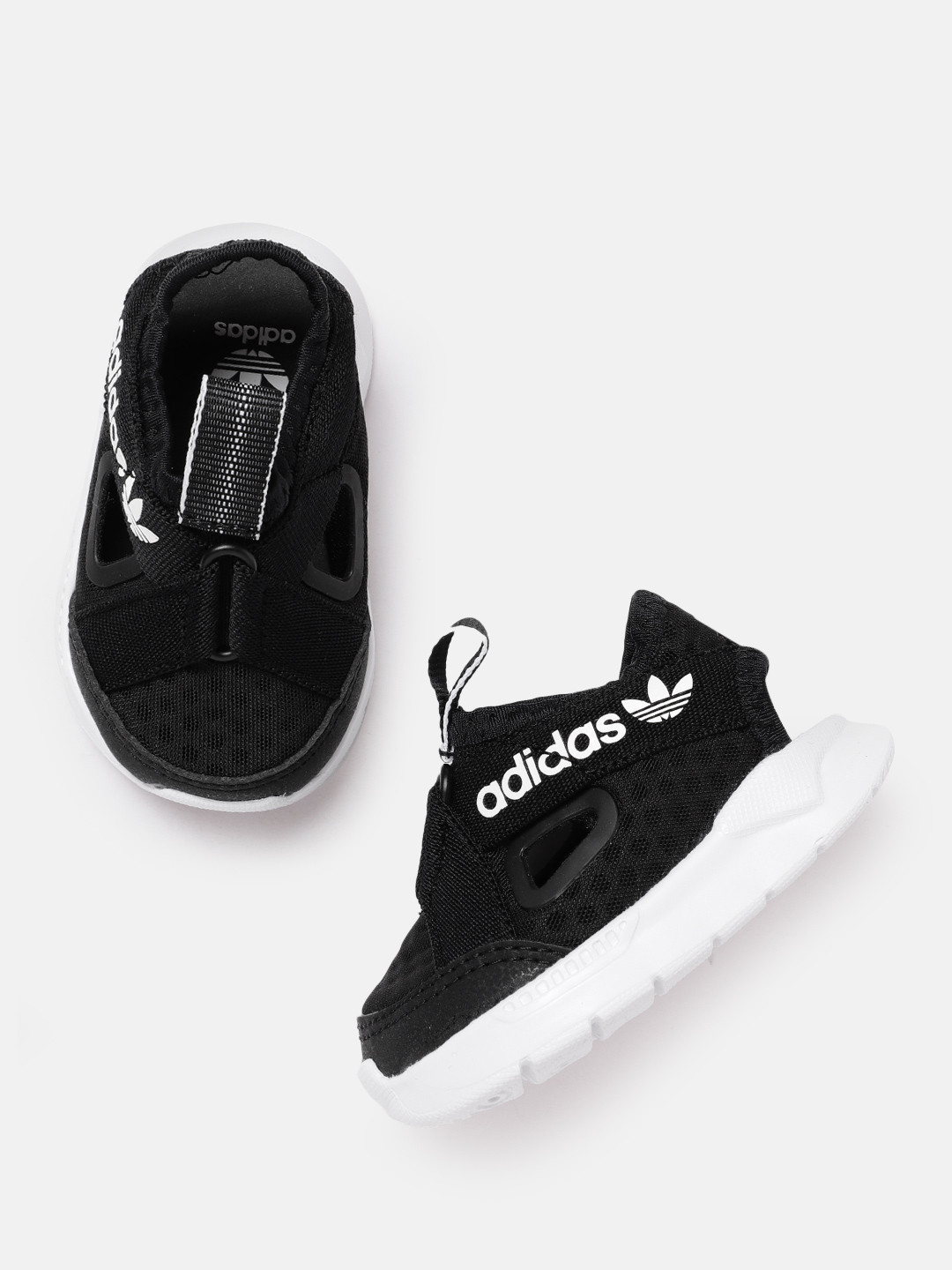 

ADIDAS Originals Kids Brand Logo Print 360 Comfort Sandals, Black
