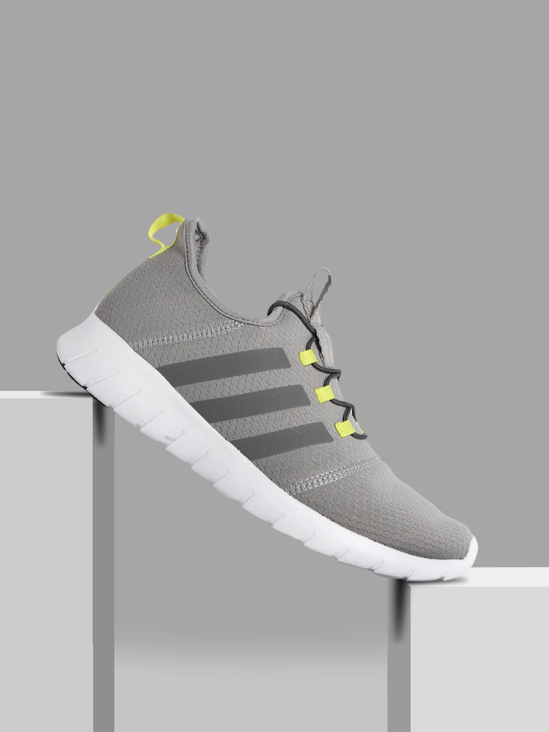 

ADIDAS Men Grey Woven Design Raygun Running Shoes