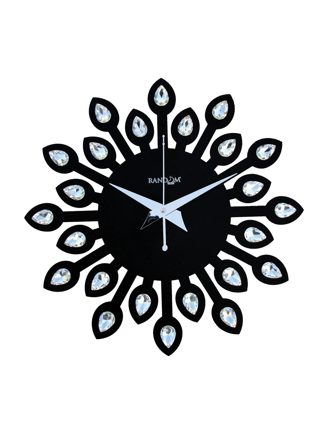 

RANDOM Black Dial Jewel 30 cm Analogue Wall Clock