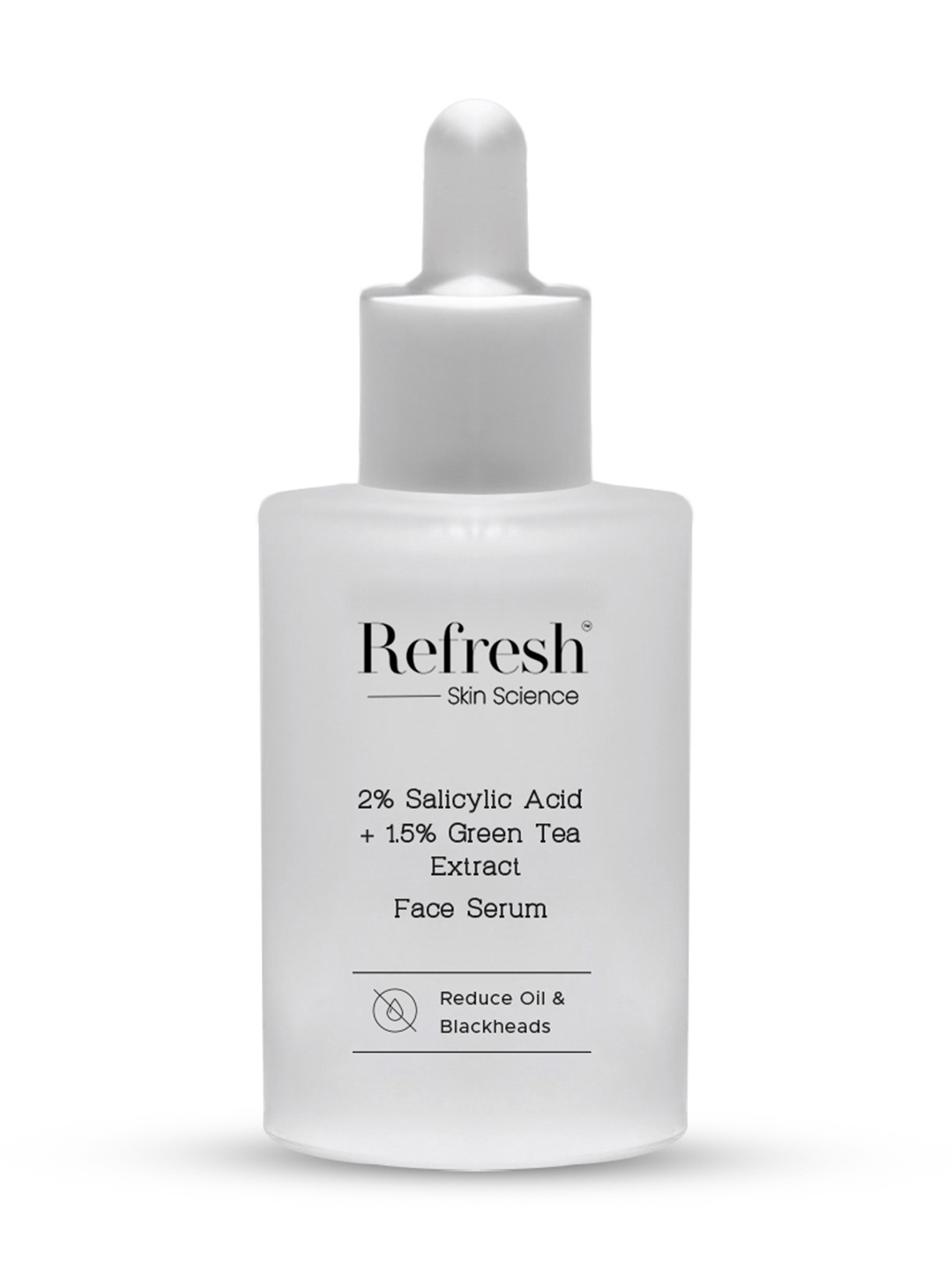 

Refresh Skin Science Salicylic Acid Serum & 1.5% Green Tea Extract Face Serum 30 Ml, White