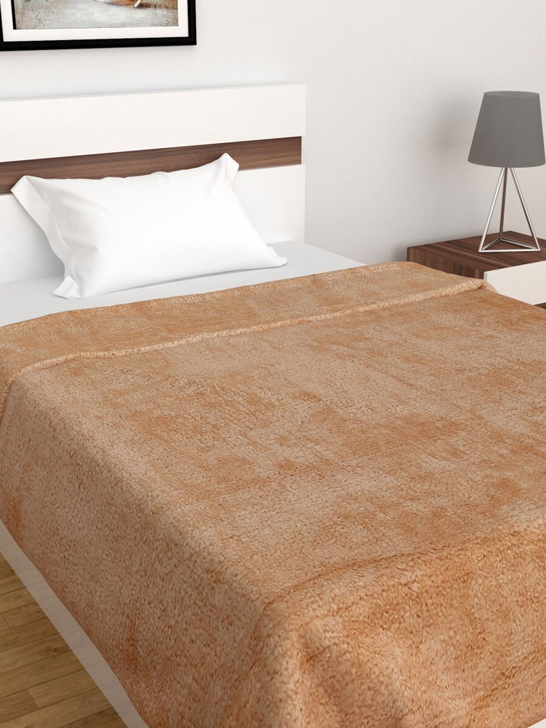 

Home Centre Beige Mild Winter 210 GSM Single Bed Blanket