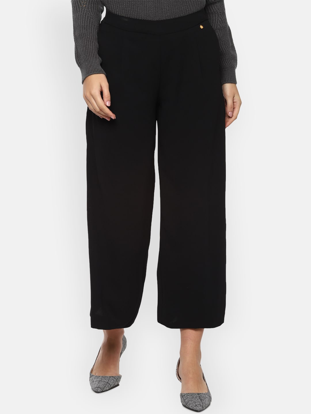 

Van Heusen Woman Women Black Trousers