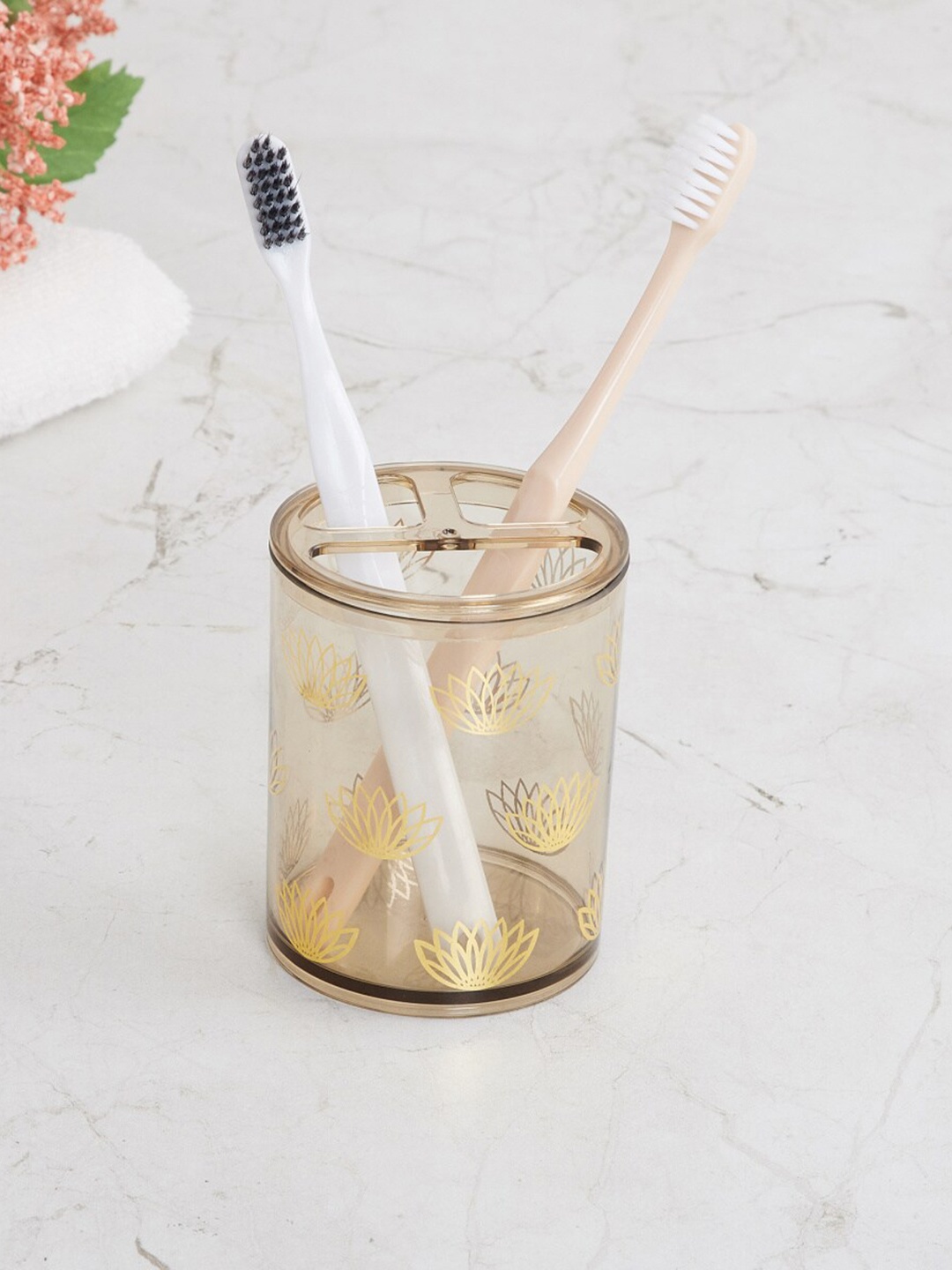 

Home Centre Transparent Art of Asia-Tiger Tales Printed Toothbrush Holder