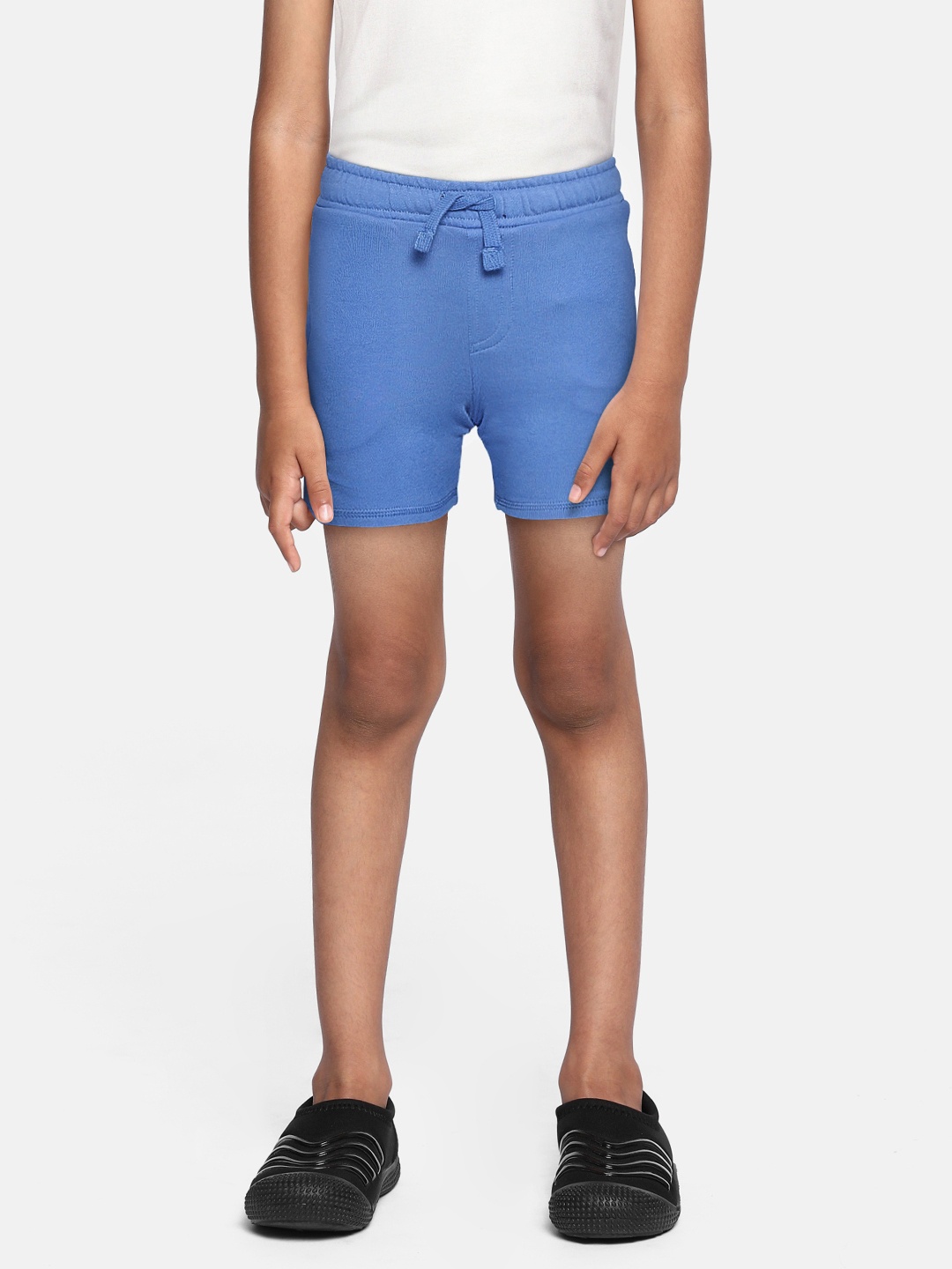 

Marks & Spencer Boys Blue Solid Regular Fit Shorts