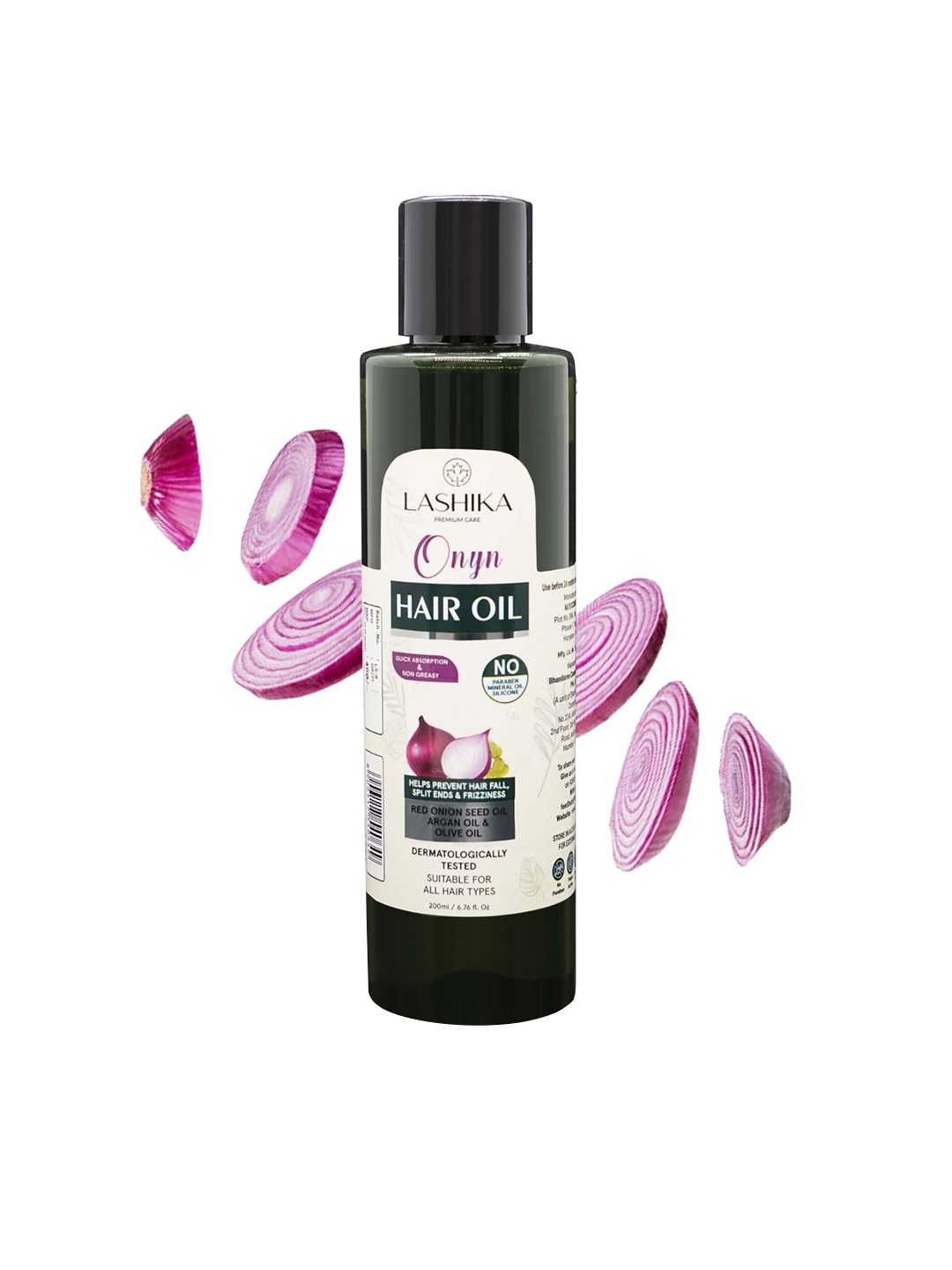 

LASHIKA Onyn Hair Oil 200 ml, Transparent