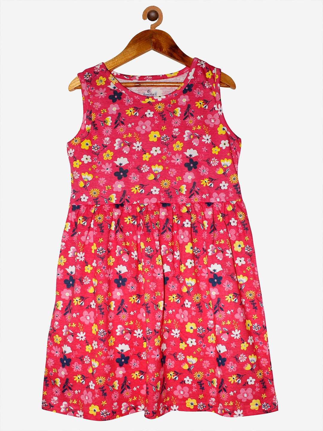 

KiddoPanti Pink Floral Dress