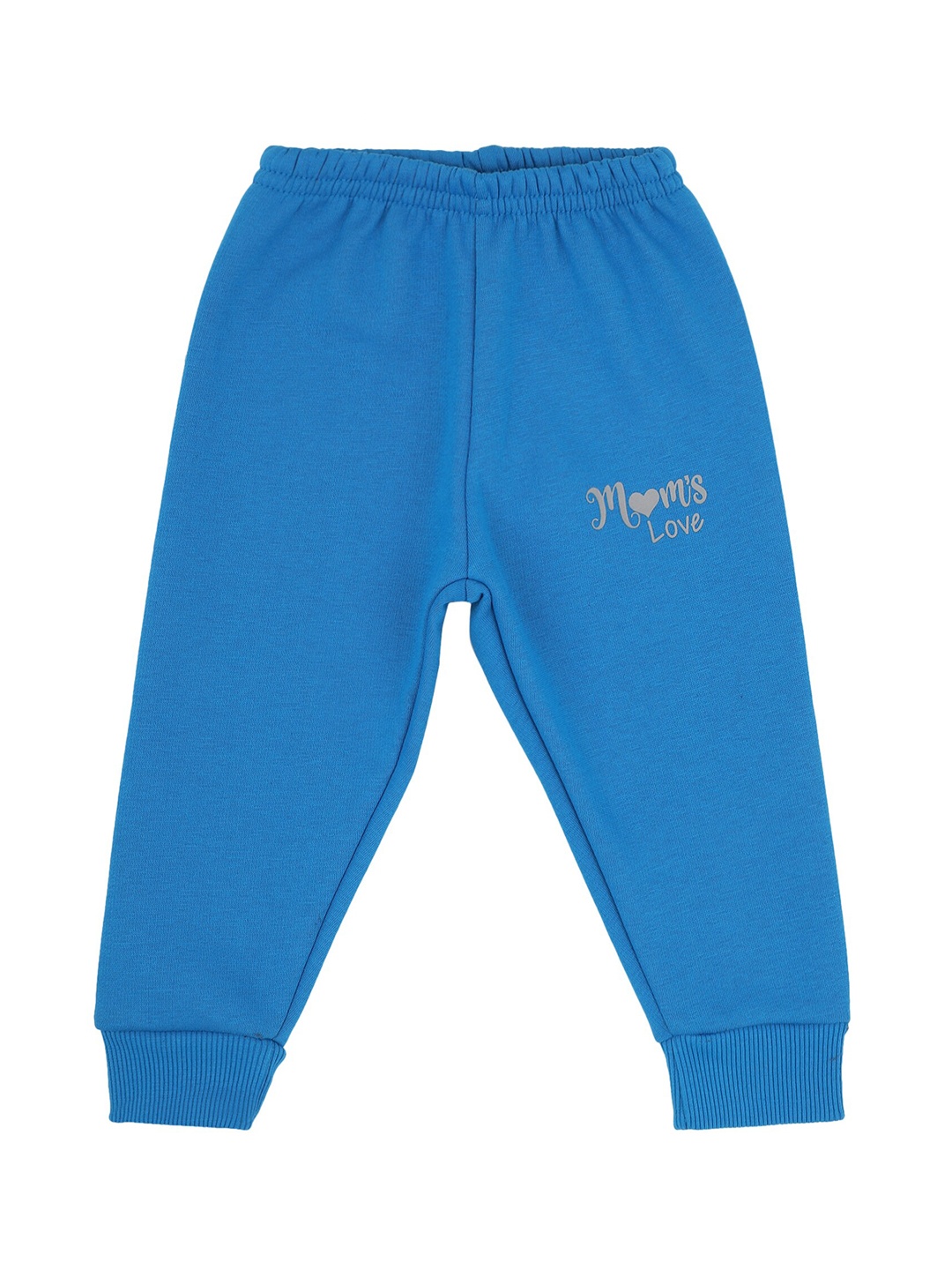 

Bodycare Kids Infant Girls Blue Solid Cotton Joggers