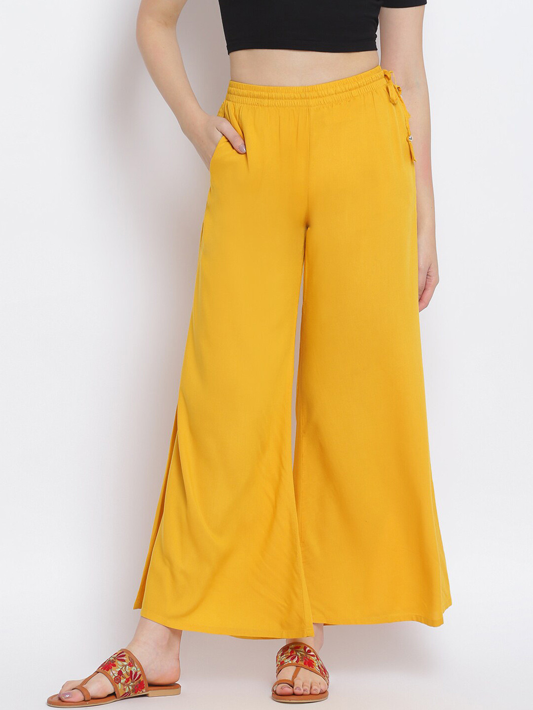 

Lakshita Women Yellow Palazzos