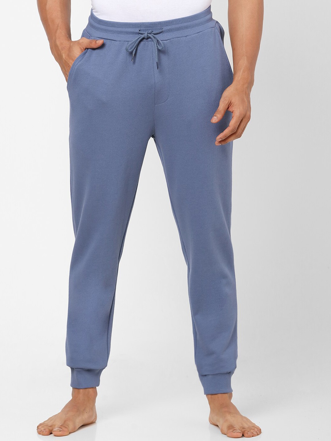 

Ajile by Pantaloons Men Blue Joggers Lounge Pants