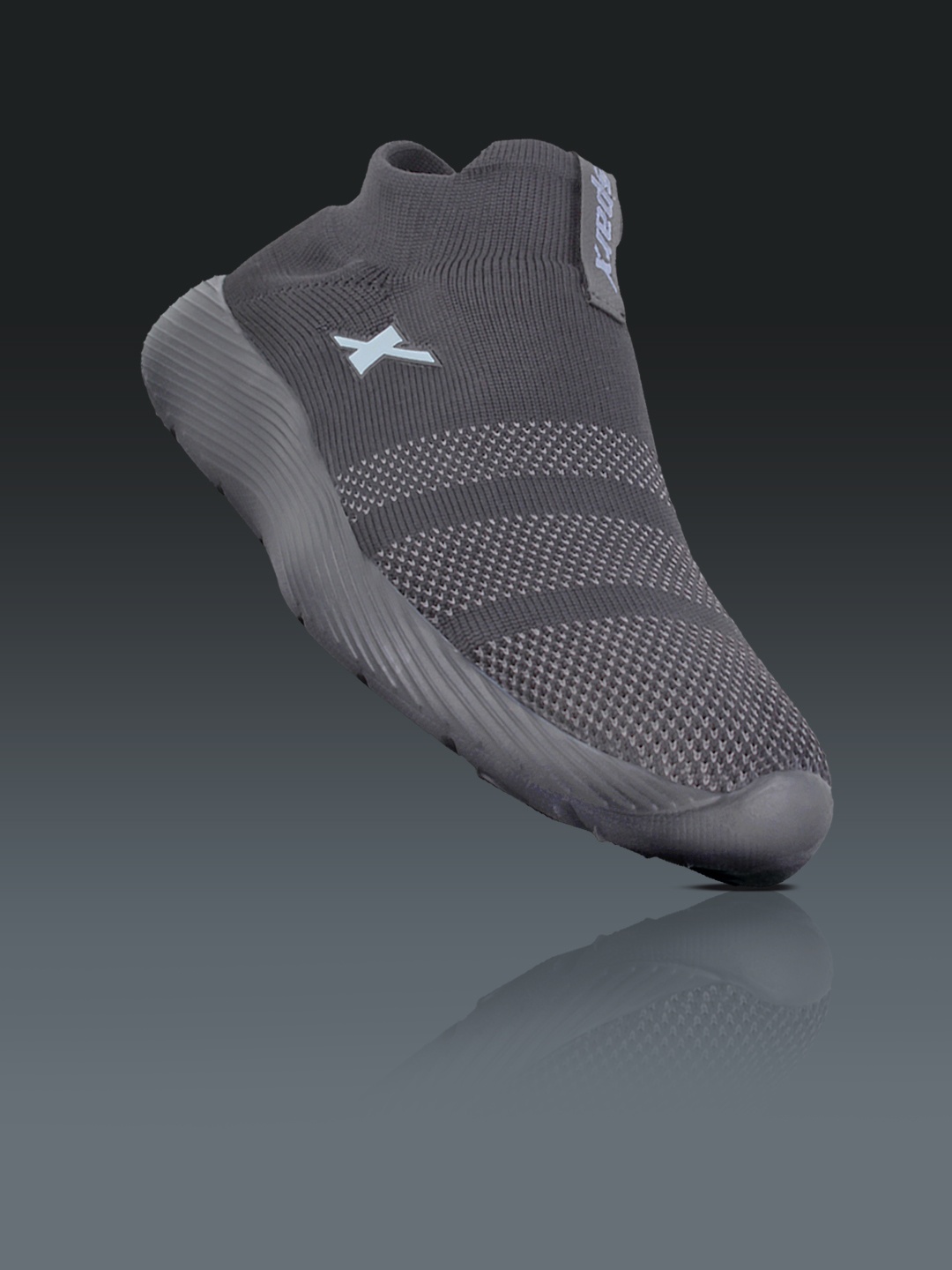 

Sparx Men Black & Grey Mesh Running Sport shoes