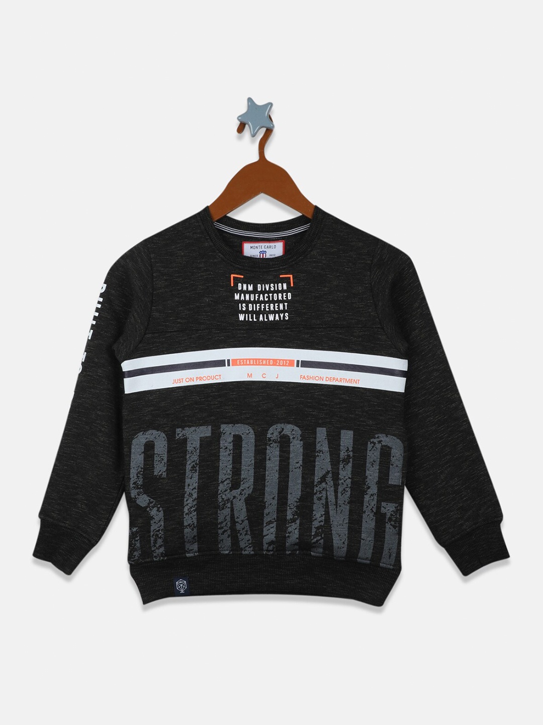 

Monte Carlo Boys Green Printed Sweatshirt