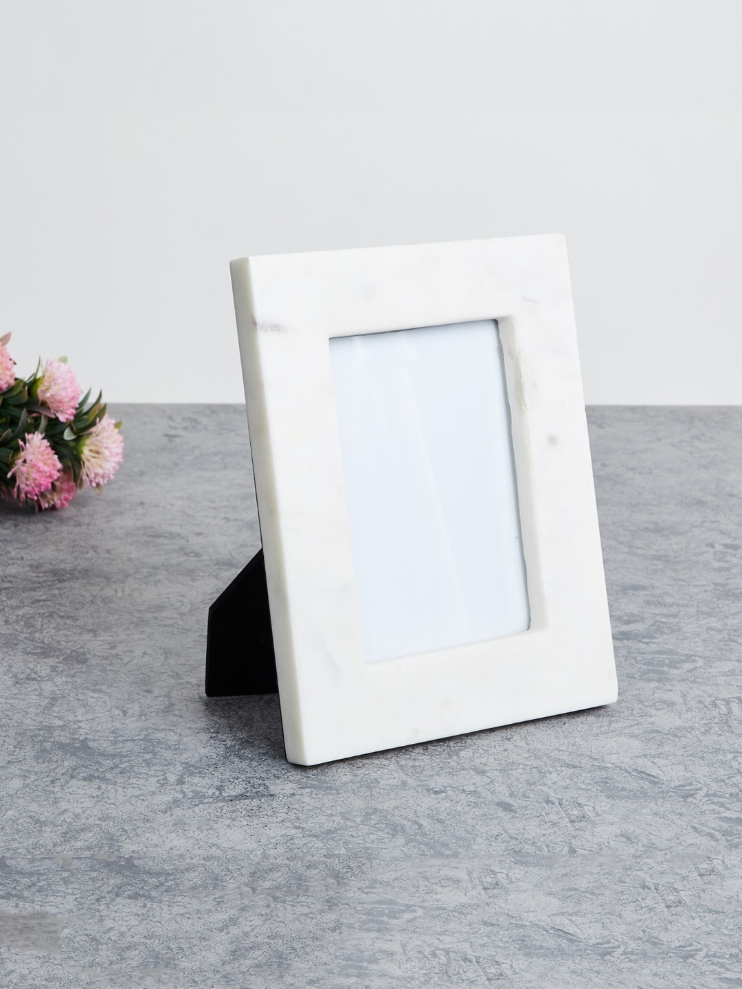 

Home Centre White Solid Metal Photo Frame
