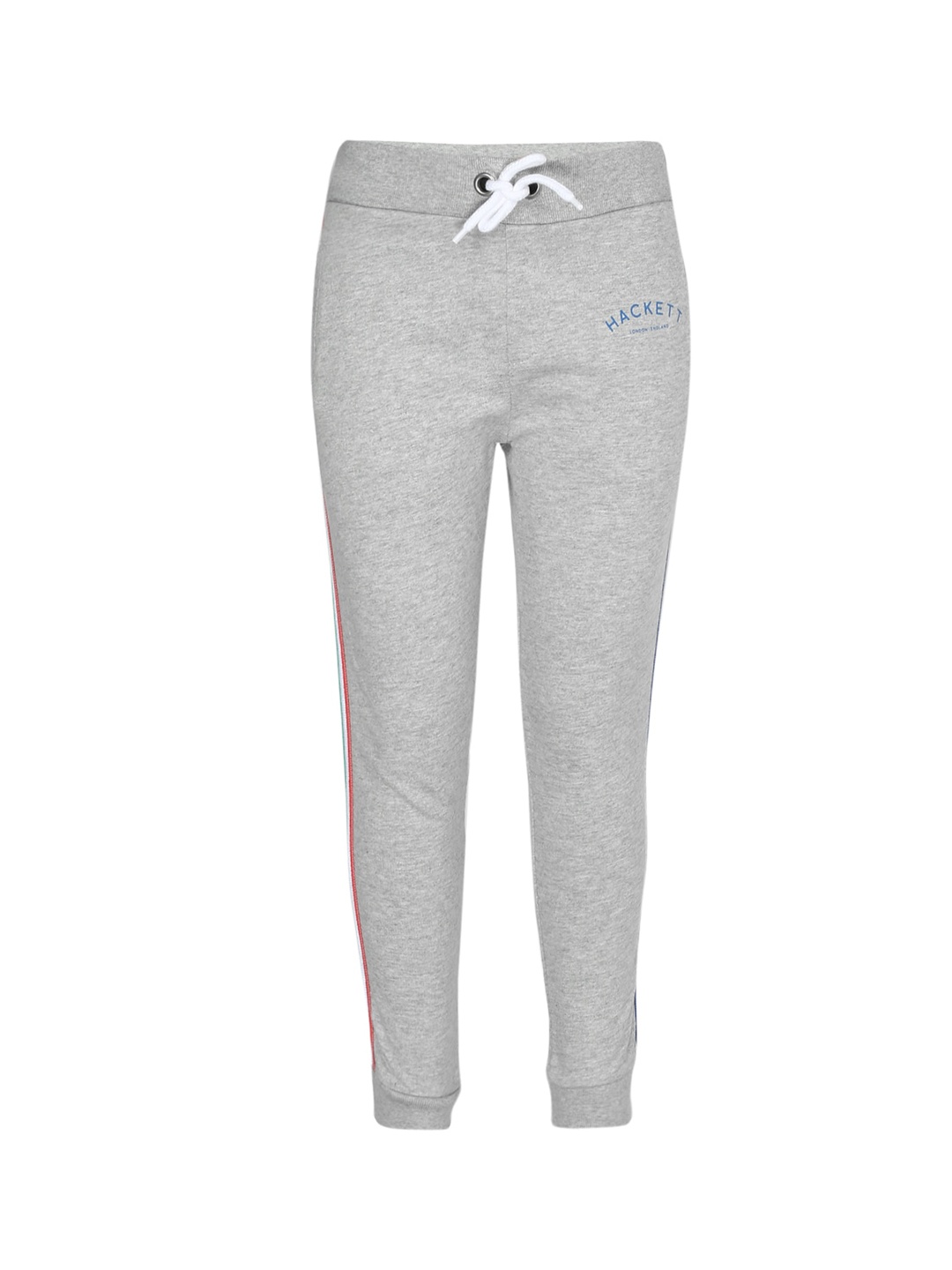 

HACKETT LONDON Boys Grey Solid Cotton Joggers