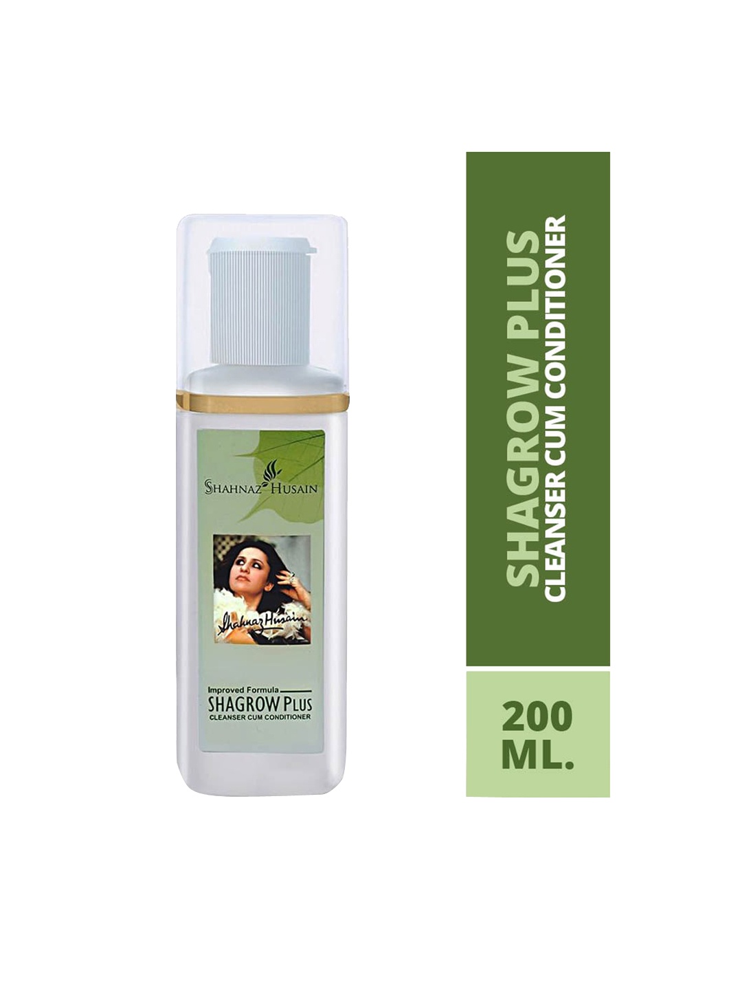 

Shahnaz Husain Shagrow Plus Cleanser Cum Conditioner 200 ml, White