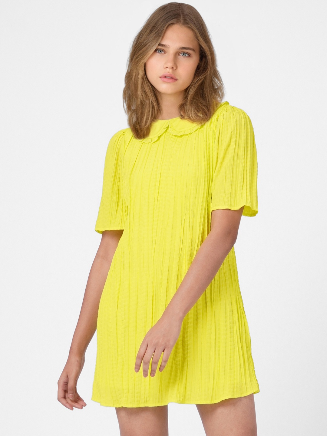 

ONLY Yellow A-Line Dress