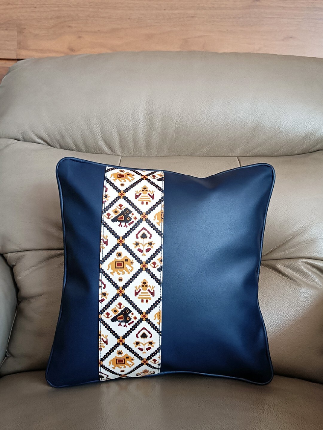 

IMARS Blue Set of 2 Square Cushion Covers