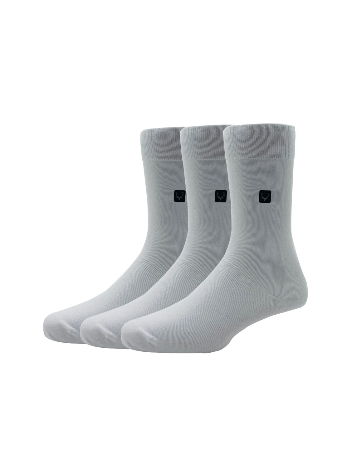 

Allen Solly Pack Of 3 Men Solid Calf-Length Socks, White