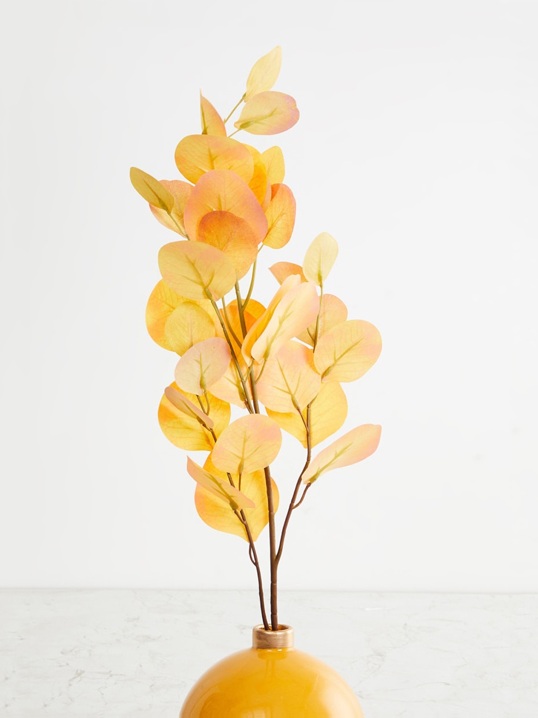 

Home Centre Yellow Artificial Leaf Branch