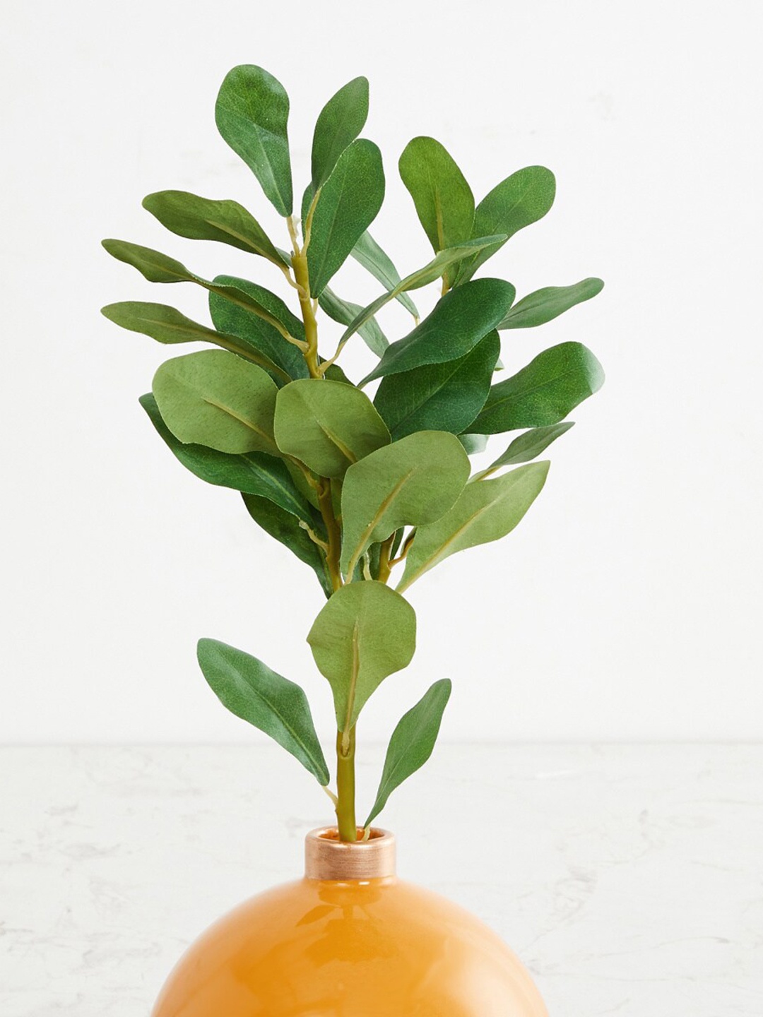 

Home Centre Green Artificial Leaf Branch