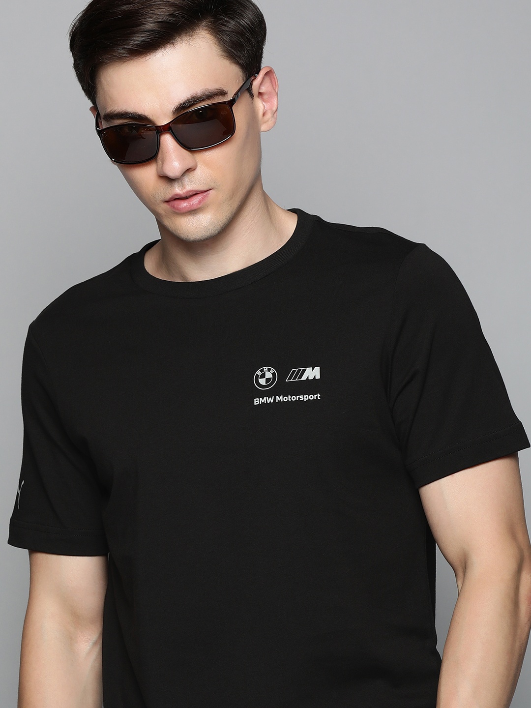 

PUMA Motorsport Typography Printed Casual Motorsport Regular Fit T-shirt, Black