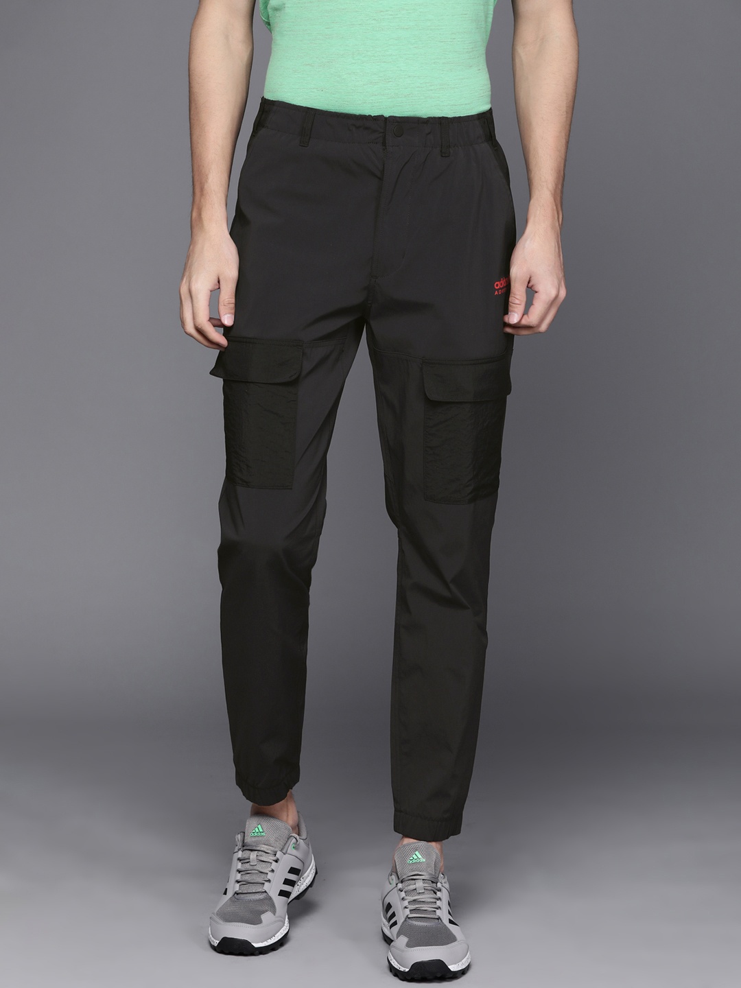 

ADIDAS Originals Men Black Solid ADV DM CRG Sustainable Joggers