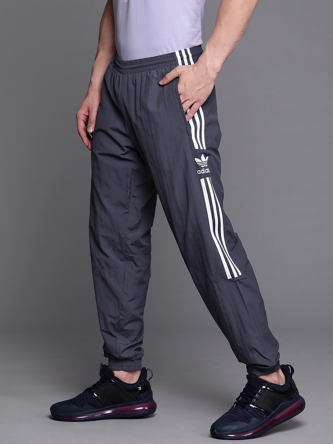 

ADIDAS Originals Men Navy Blue Lock Up Sustainable Track Pants
