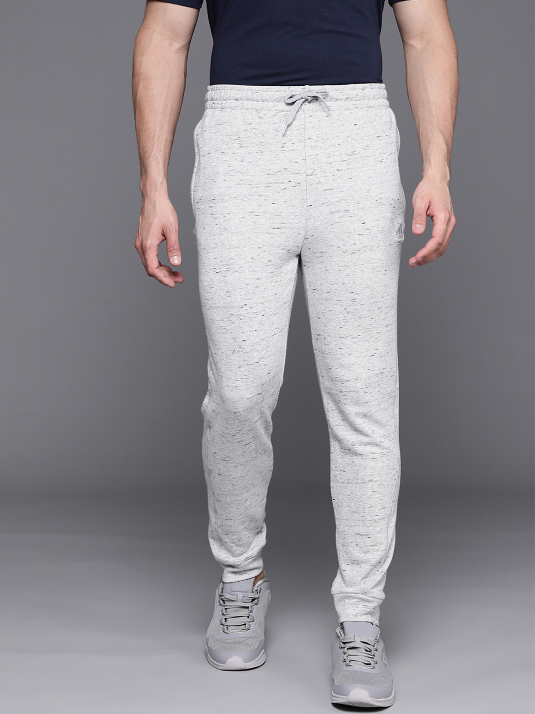 

ADIDAS Men Grey Melange Sustainable Joggers