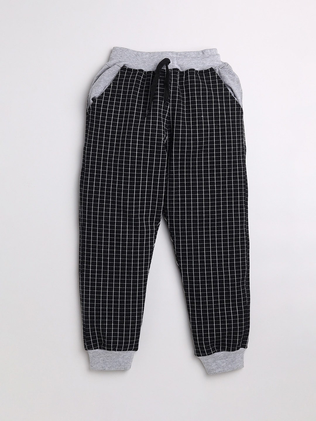 

Dear to Dad Boys Black & Grey Striped Cotton Joggers