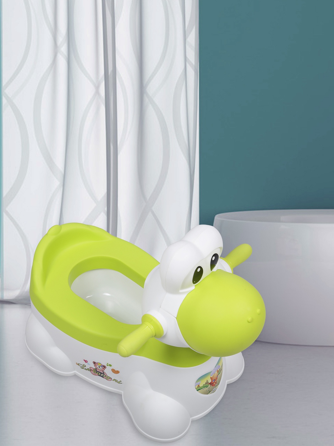

Baby Moo Kids Puppy Design Toilet Training Potty Chair, Green