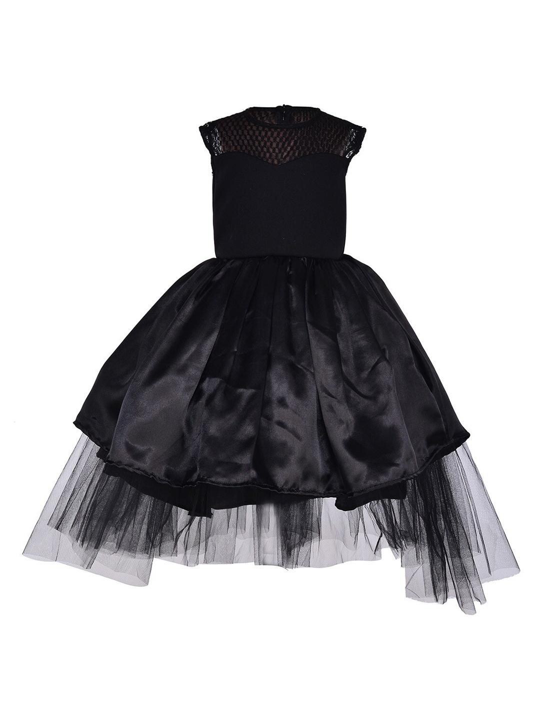 

Samsara Couture Black Velvet Maxi Dress