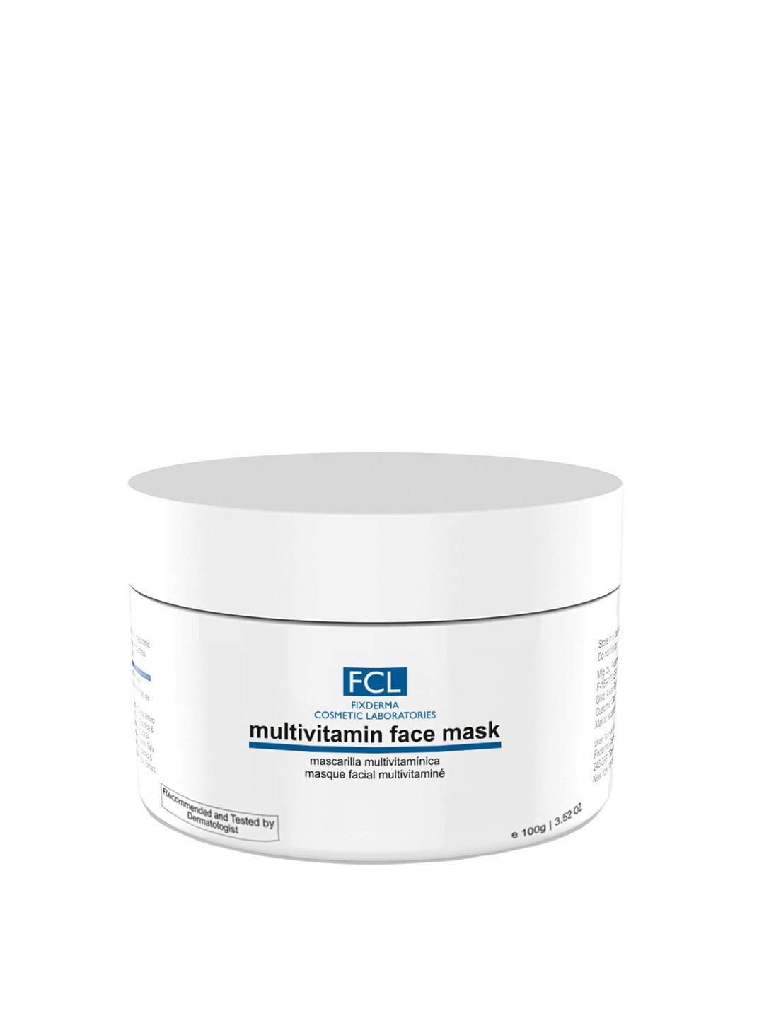 FIXDERMA COSMETIC LABORATORIES Multivitamin Face Mask Enriched with Vitamins - 100g