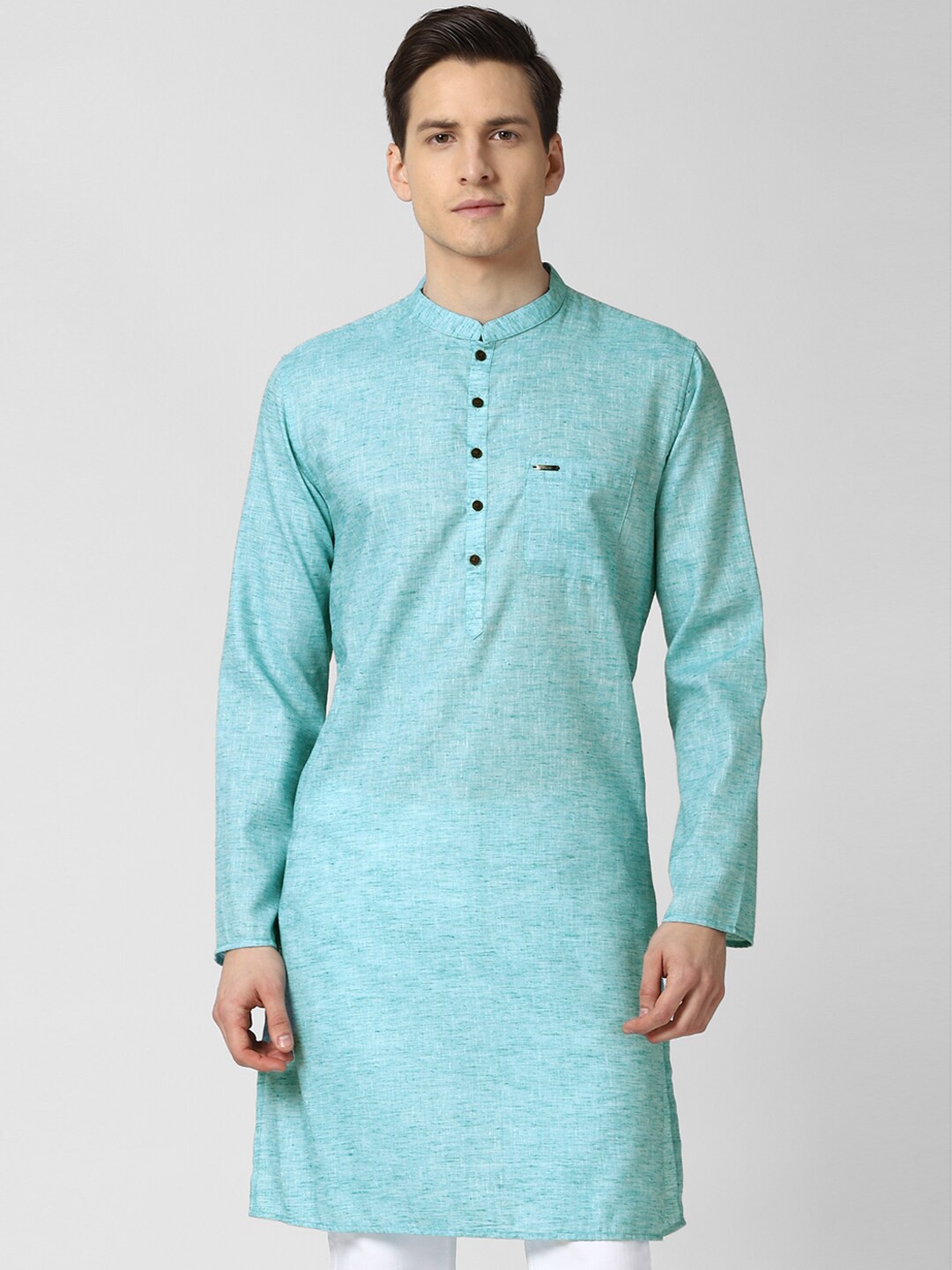 

Peter England Men Blue Kurta