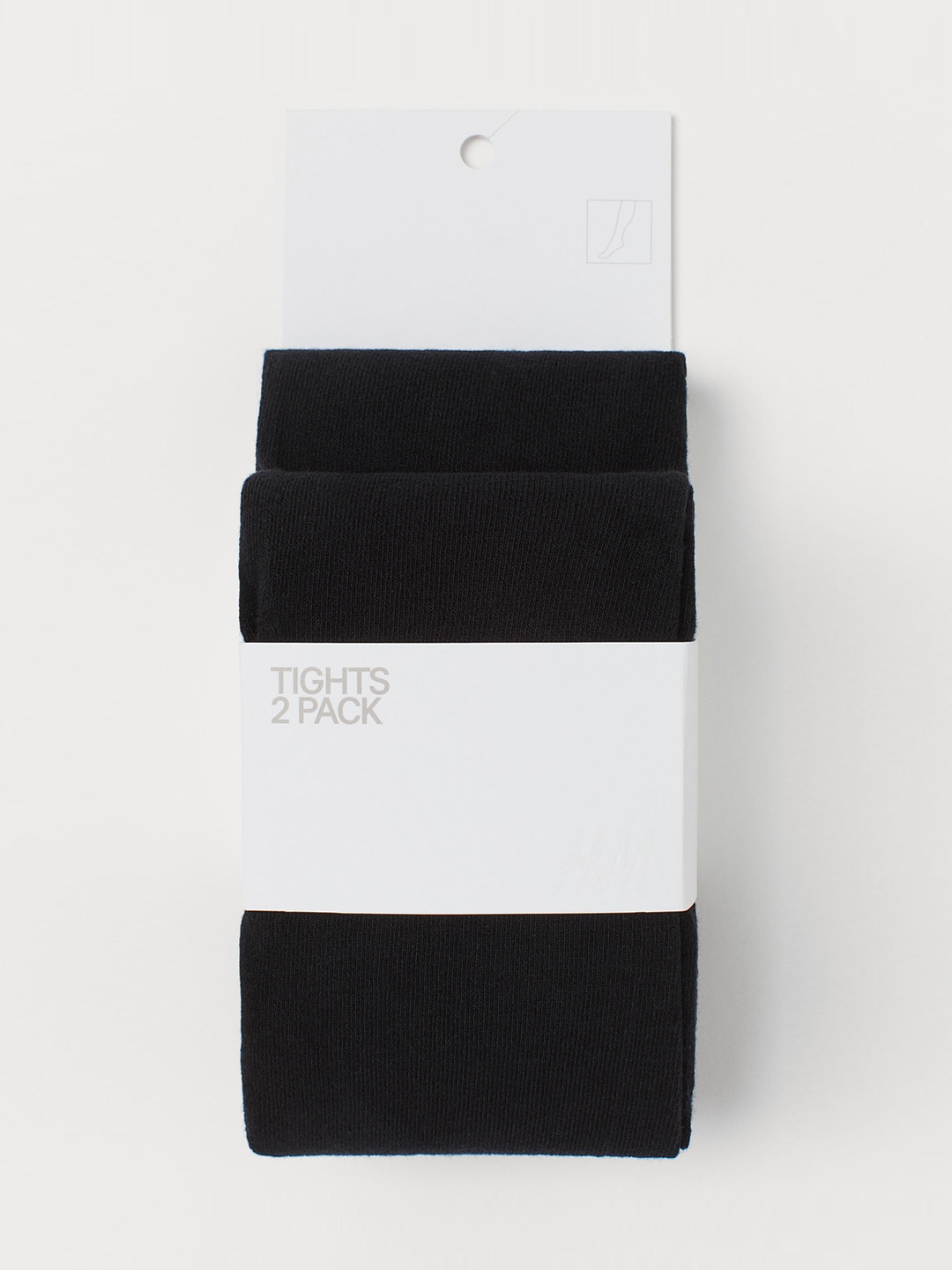 

H&M Girls Black 2-Pack Tights