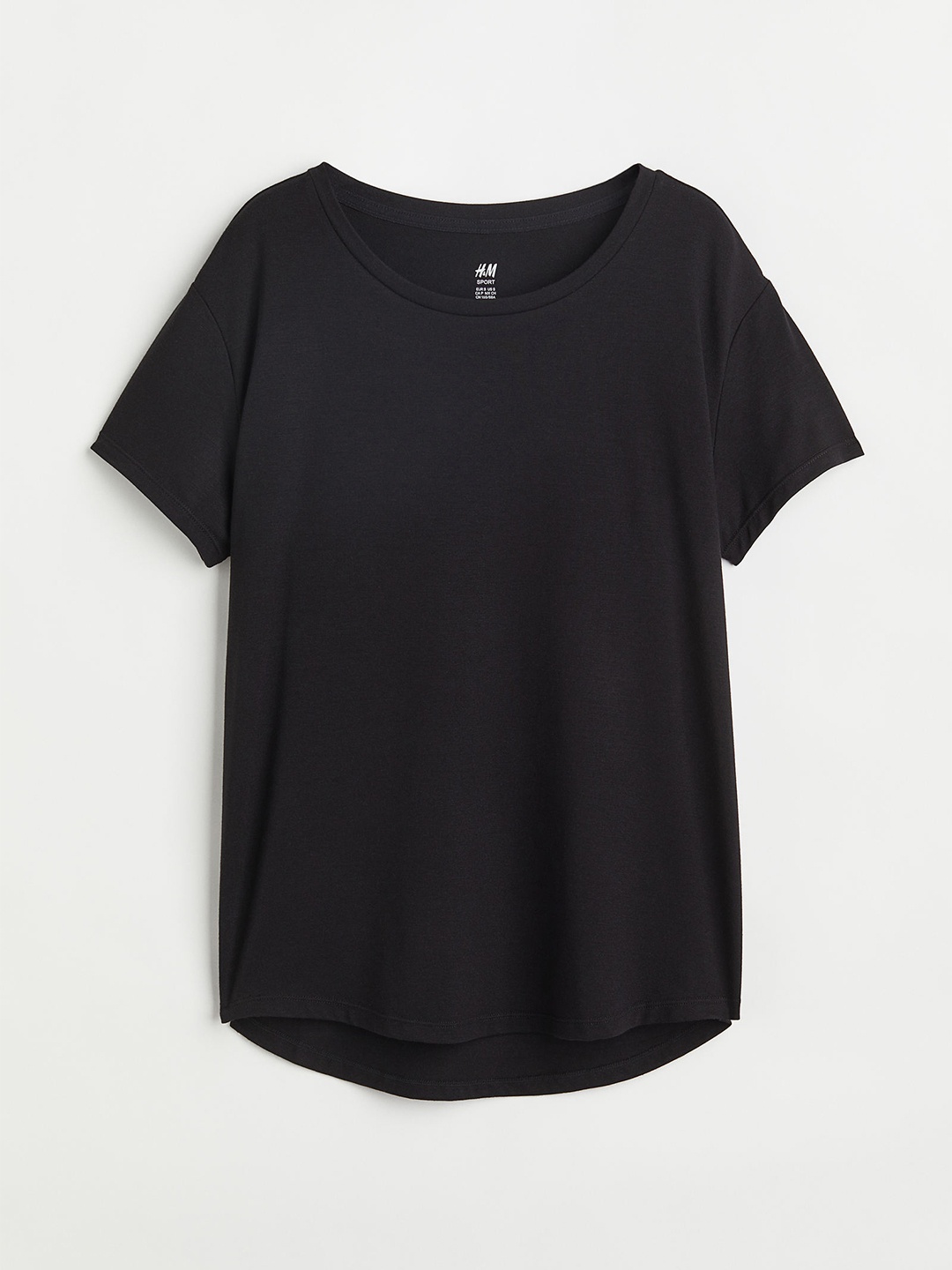 

H&M Women Black Sports Top