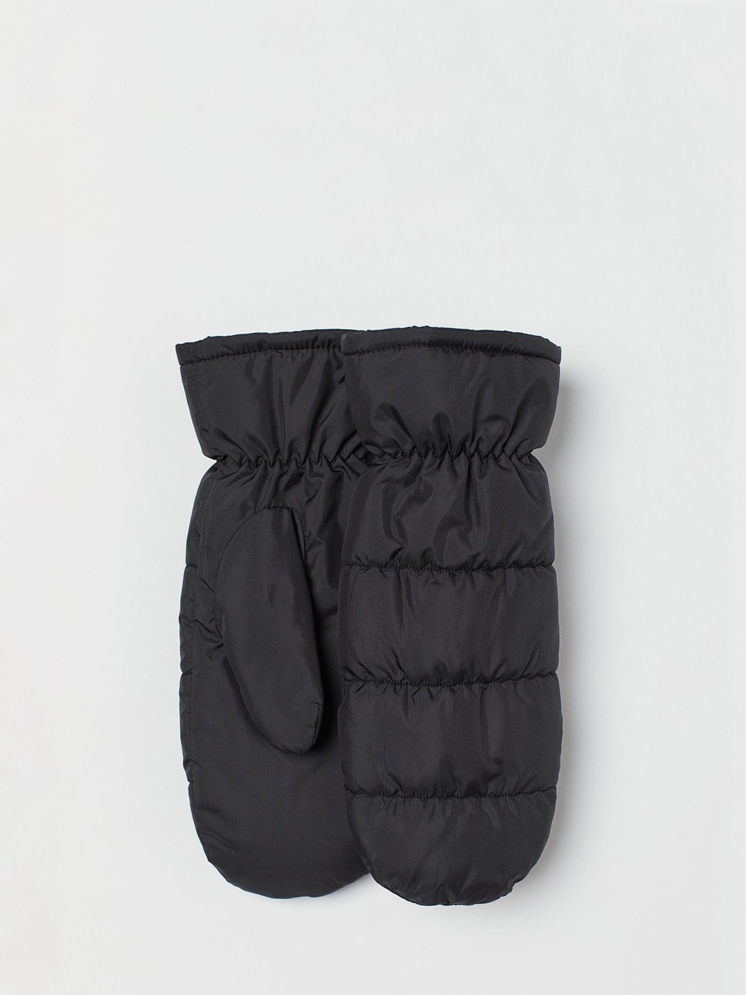 

H&M Women Black Padded Mittens