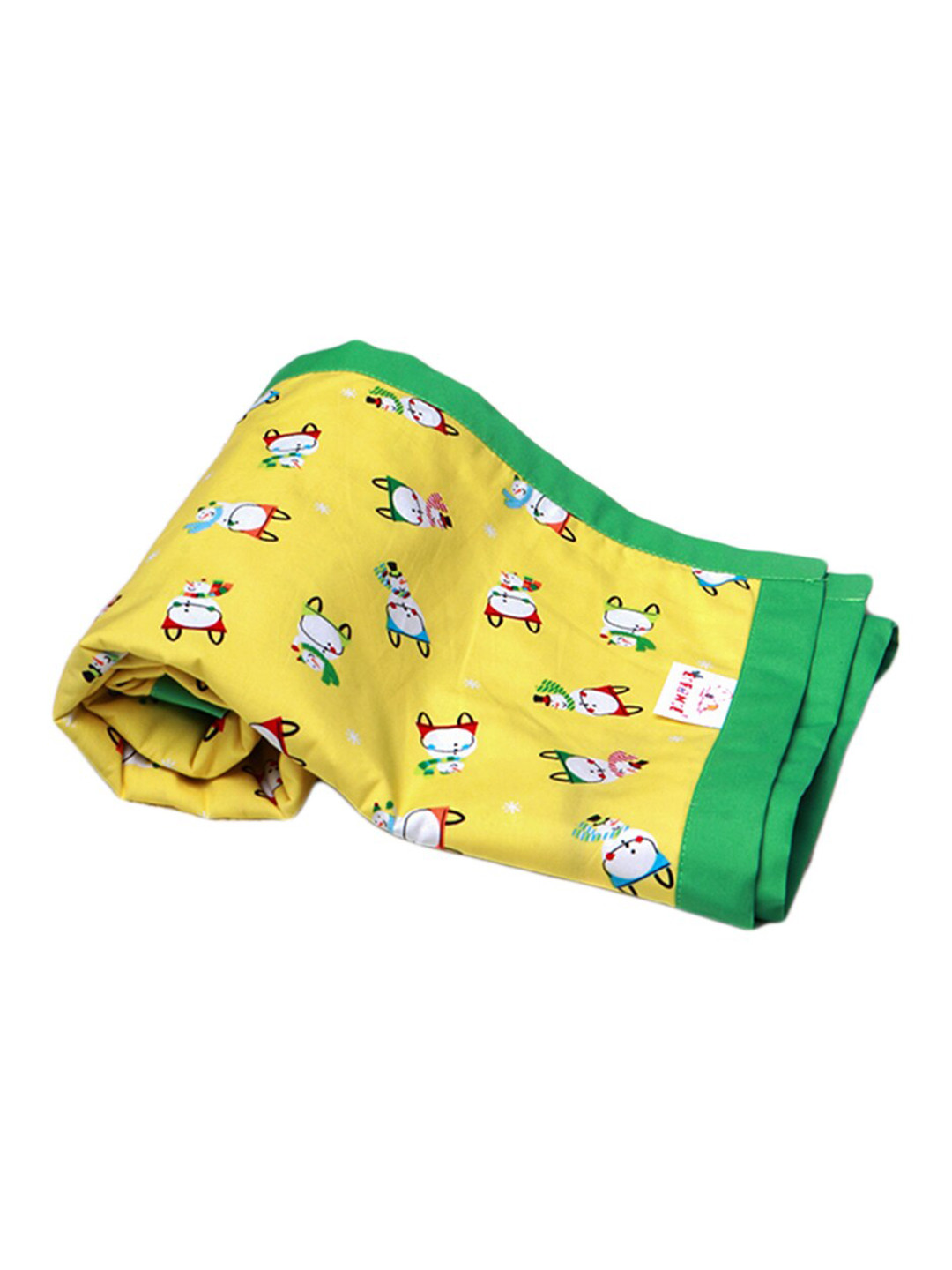 

Enfance Yellow & Green Mild Winter 300 GSM Single Bed Dohar