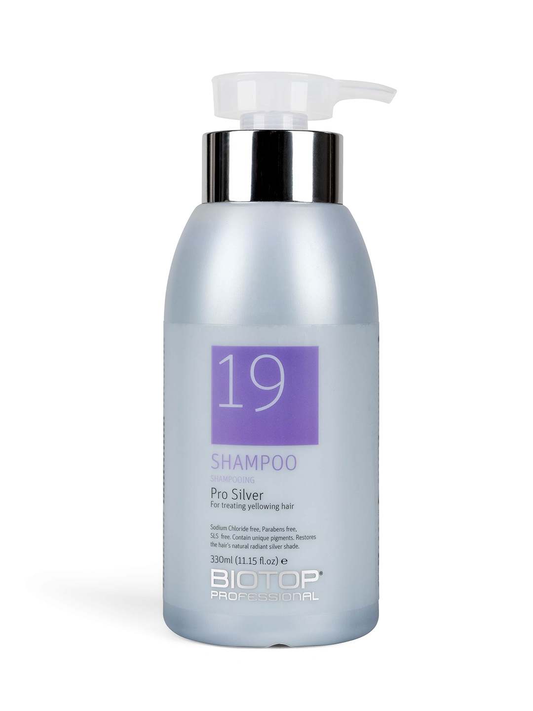 

BIOTOP PROFESSIONAL 19 Shampoo Pro Silver 330 Ml, Purple