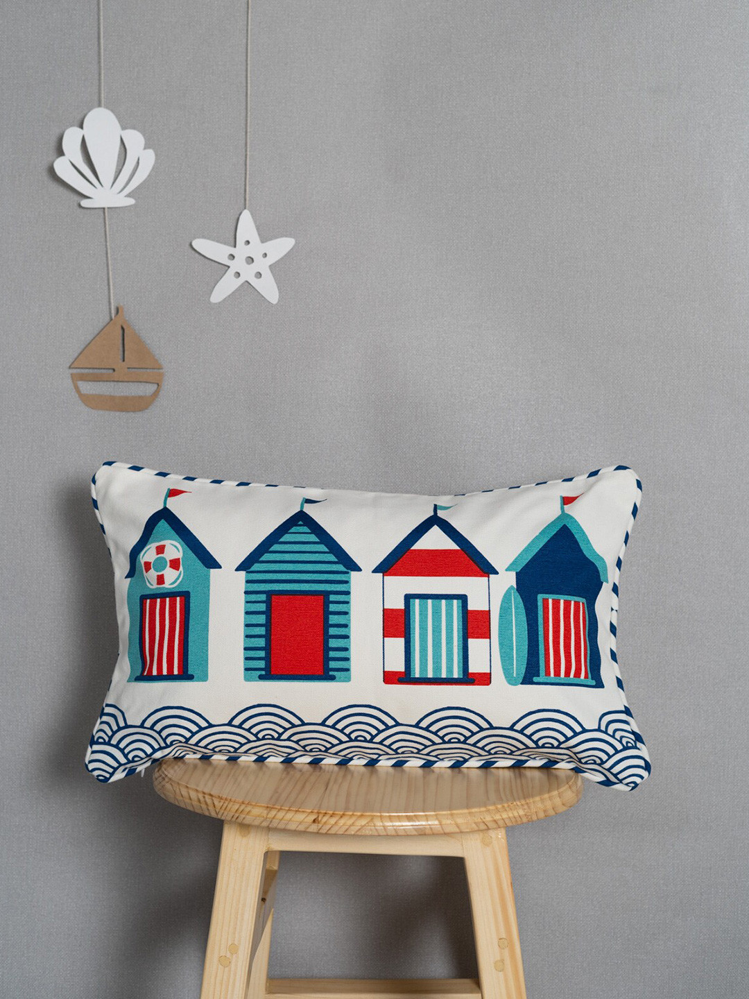 

The Yellow Dwelling Unisex Blue Geometric