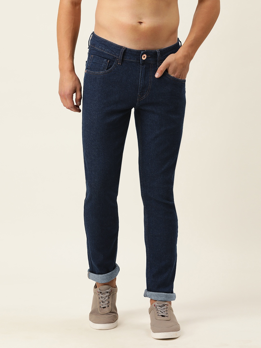 

Flying Machine Men Blue Jackson Skinny Fit Low-Rise Stretchable Jeans