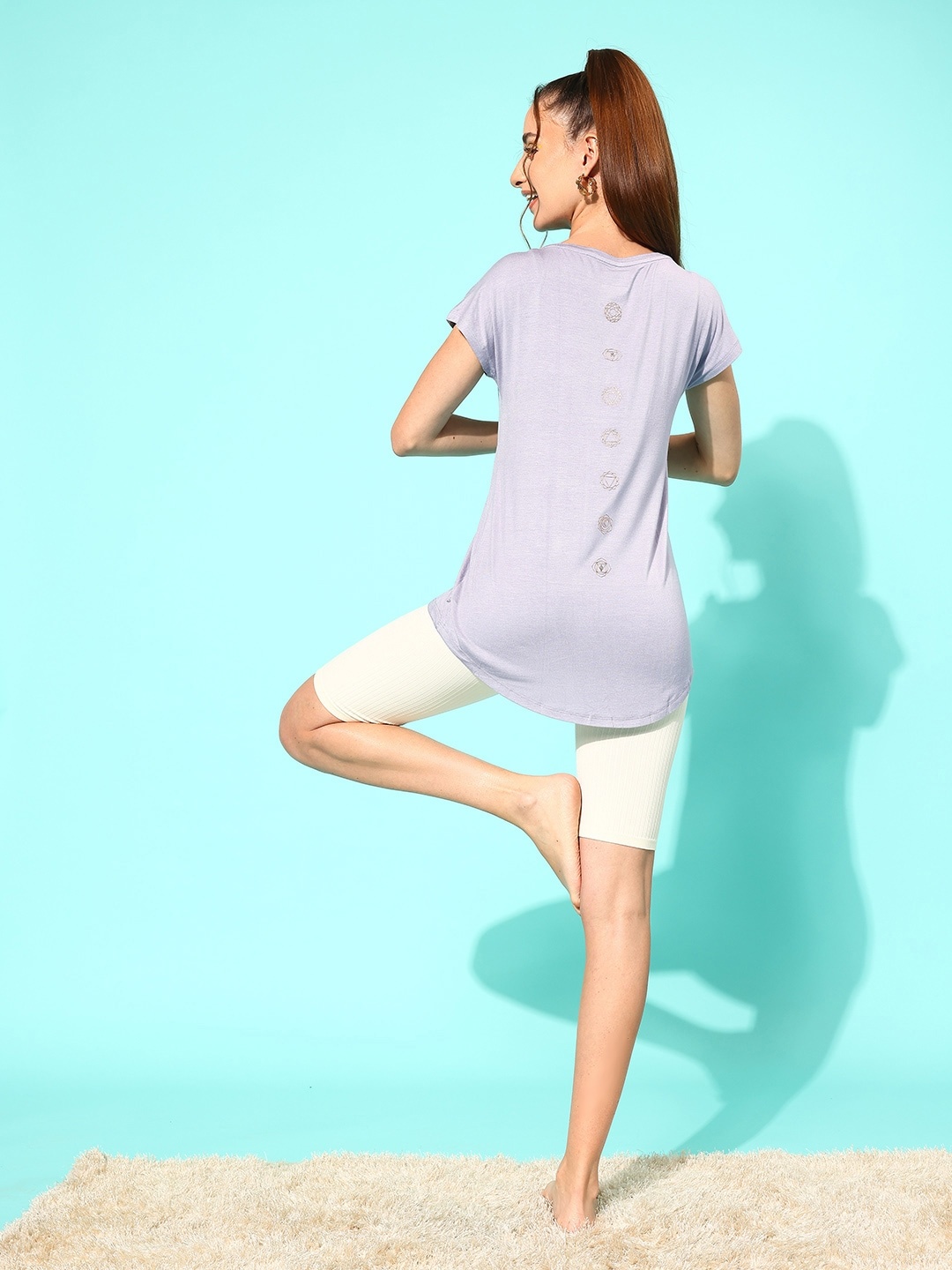 

Enamor Women Grey Extended Sleeves Outdoor T-shirt