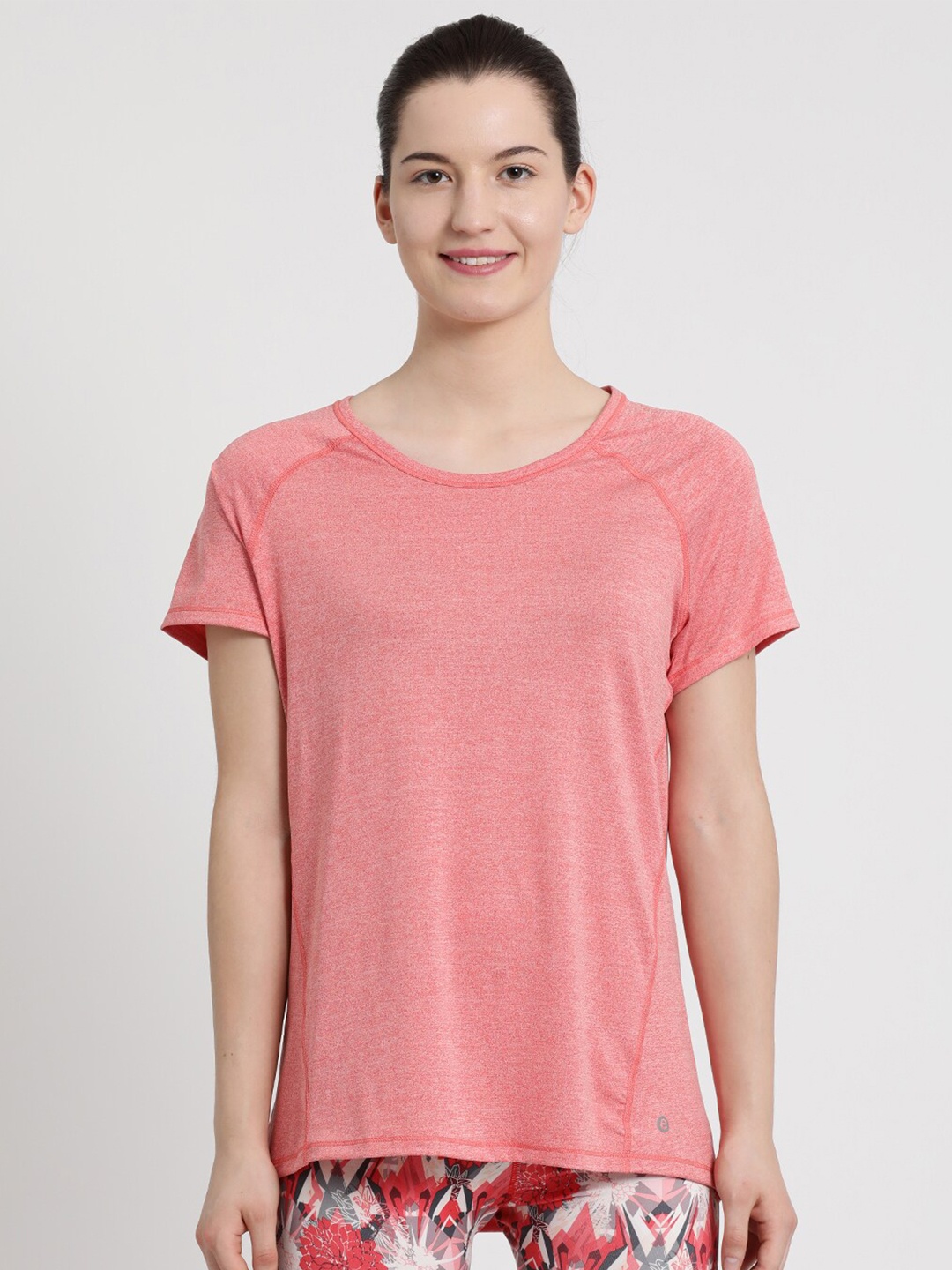 

Enamor Women Coral Anti Odour Outdoor T-shirt