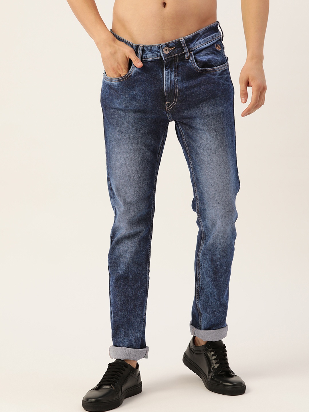 

Flying Machine Men Blue Jackson Slim Fit Light Fade Stretchable Jeans