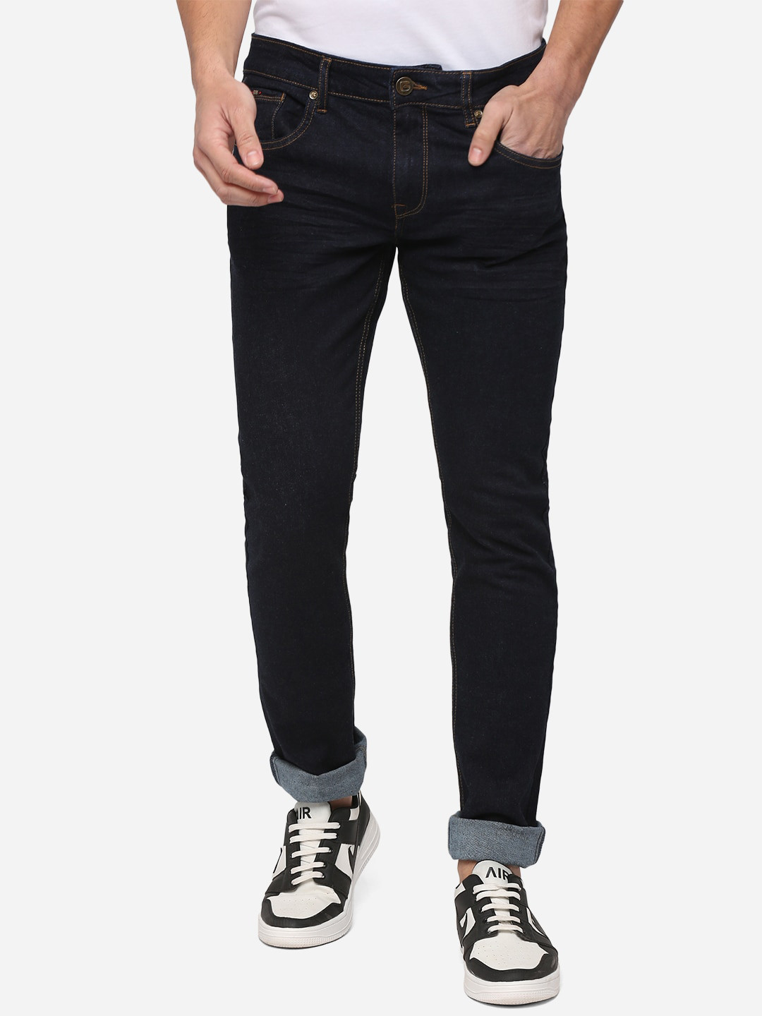 

Greenfibre Men Blue Slim Fit Stretchable Jeans