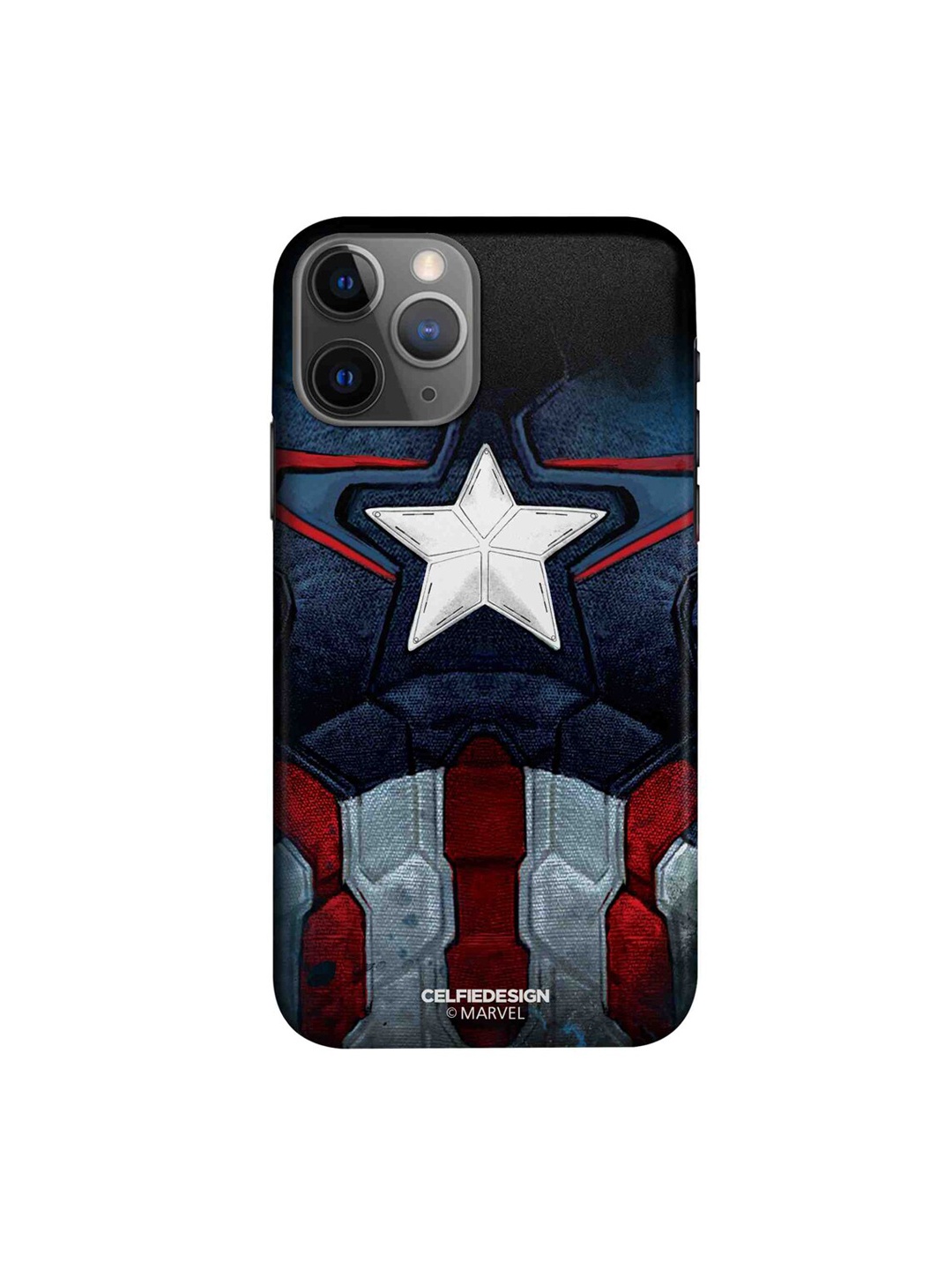 

CelfieDesign Blue & Red Captain America Slim Back Case for iPhone 11 Pro Max