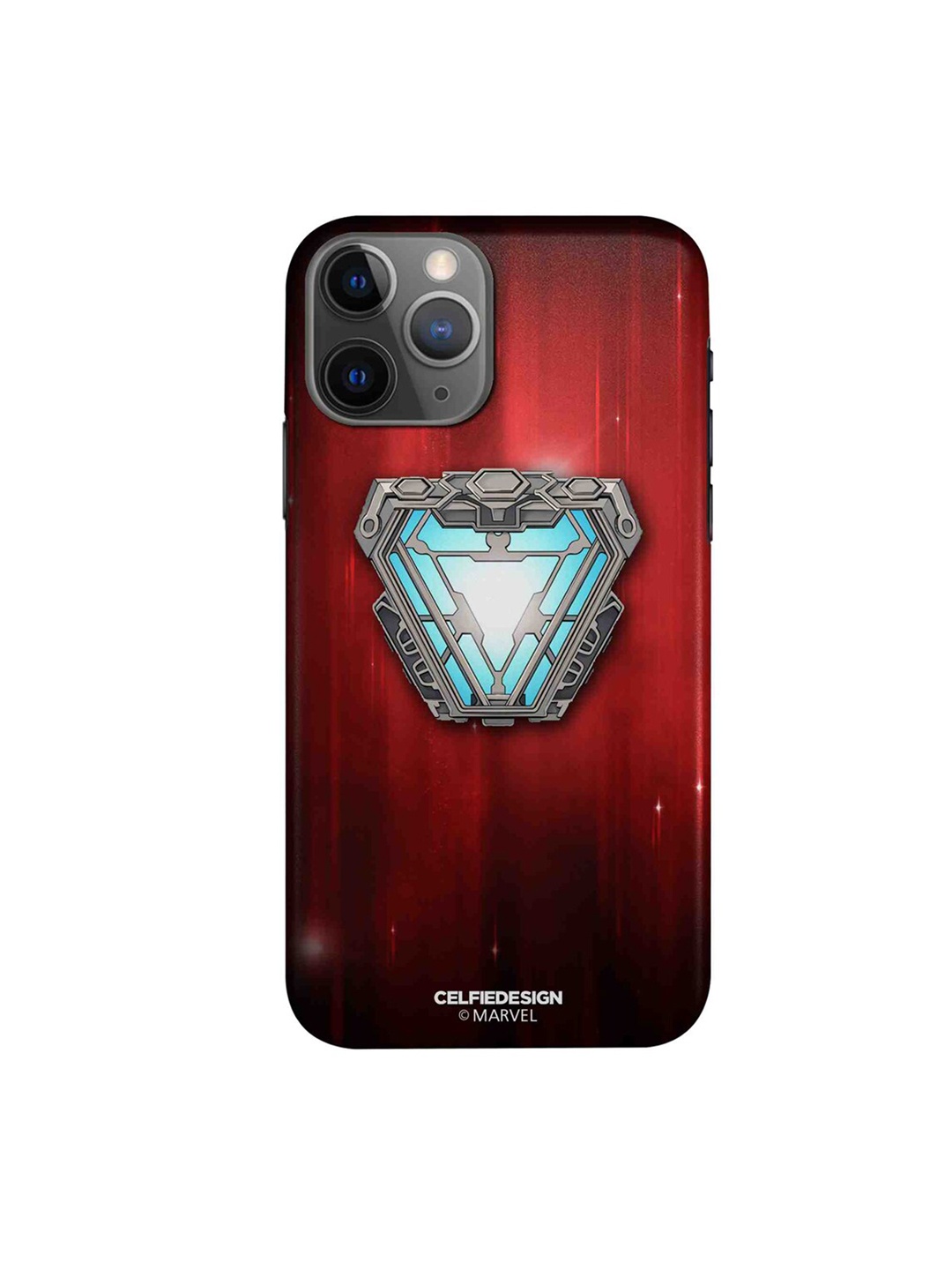 

CelfieDesign iPhone 11 Pro Max Iron man Infinity Arc Reactor Printed Back case, Multi