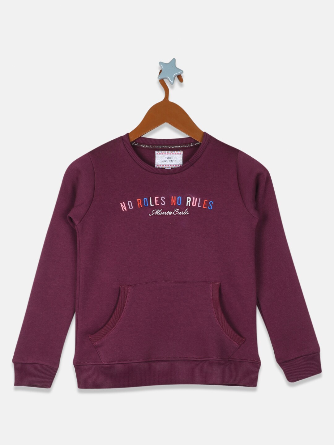 

Monte Carlo Girls Burgundy Sweatshirt